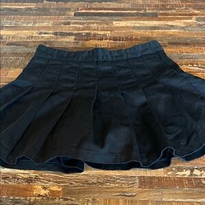 Brandy Melville J Galt Black Circle Tennis Skirt w/built in shorts